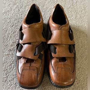 Kenneth Cole New York Brown Leather Dress Shoes Vintage